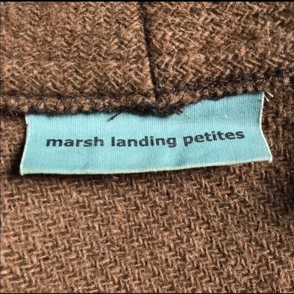 Marsh Landing Jacket S-M Wool Whipstitch Vintage - Picture 3 of 6